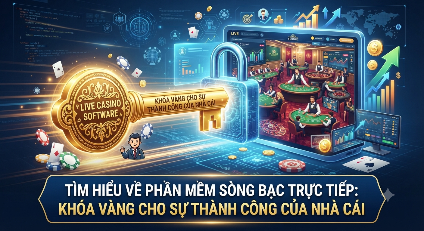 Tìm Hiểu Về Phần Mềm Sòng Bạc Trực Tiếp: Khóa Vàng Cho Sự Thành Công Của Nhà Cái